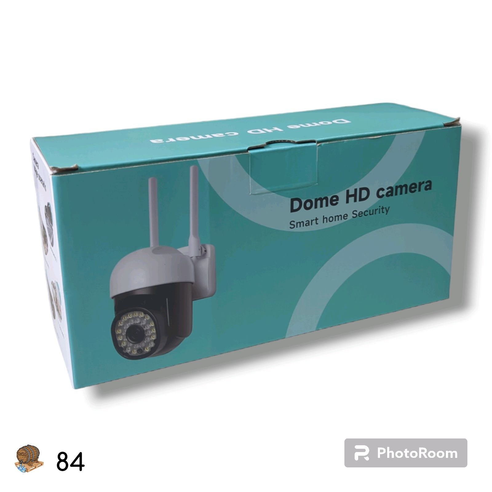 EUDIC 2-Pack Outdoor Wifi Security Cameras with App Control and US Plug-in A