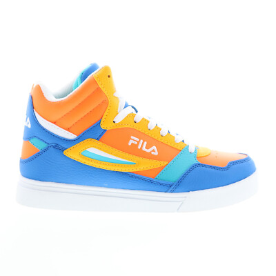 Мужские кроссовки Fila Everge 1FM01226-839 из синтетики оранжевого цвета для стиля жизни