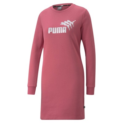 

Женское фиолетовое повседневное платье Puma Sparkle с круглым вырезом и длинными рукавами 67399845, Фиолетовый