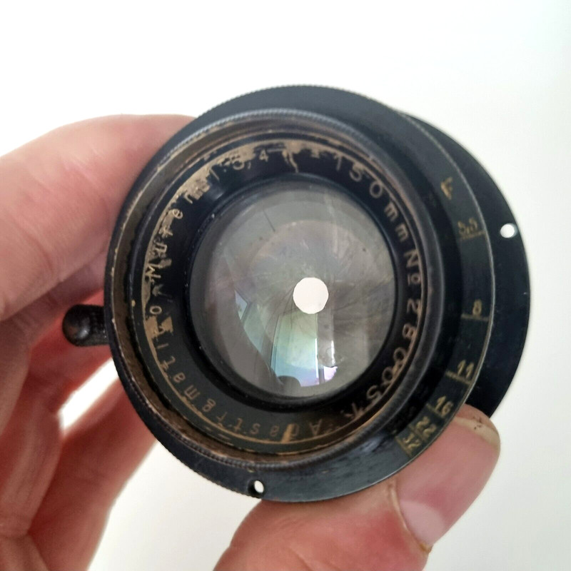 Murer Anastigmat F5.4 150mm Large Format 4x5in Helicoid Mount