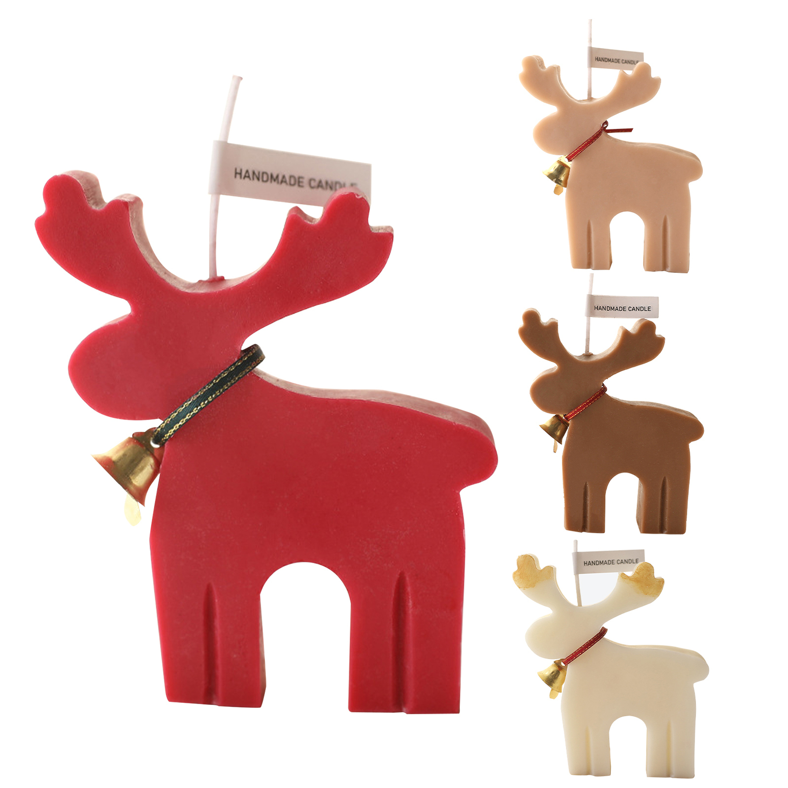 Cute Reindeer Scented Candles With Long-lasting Nice
