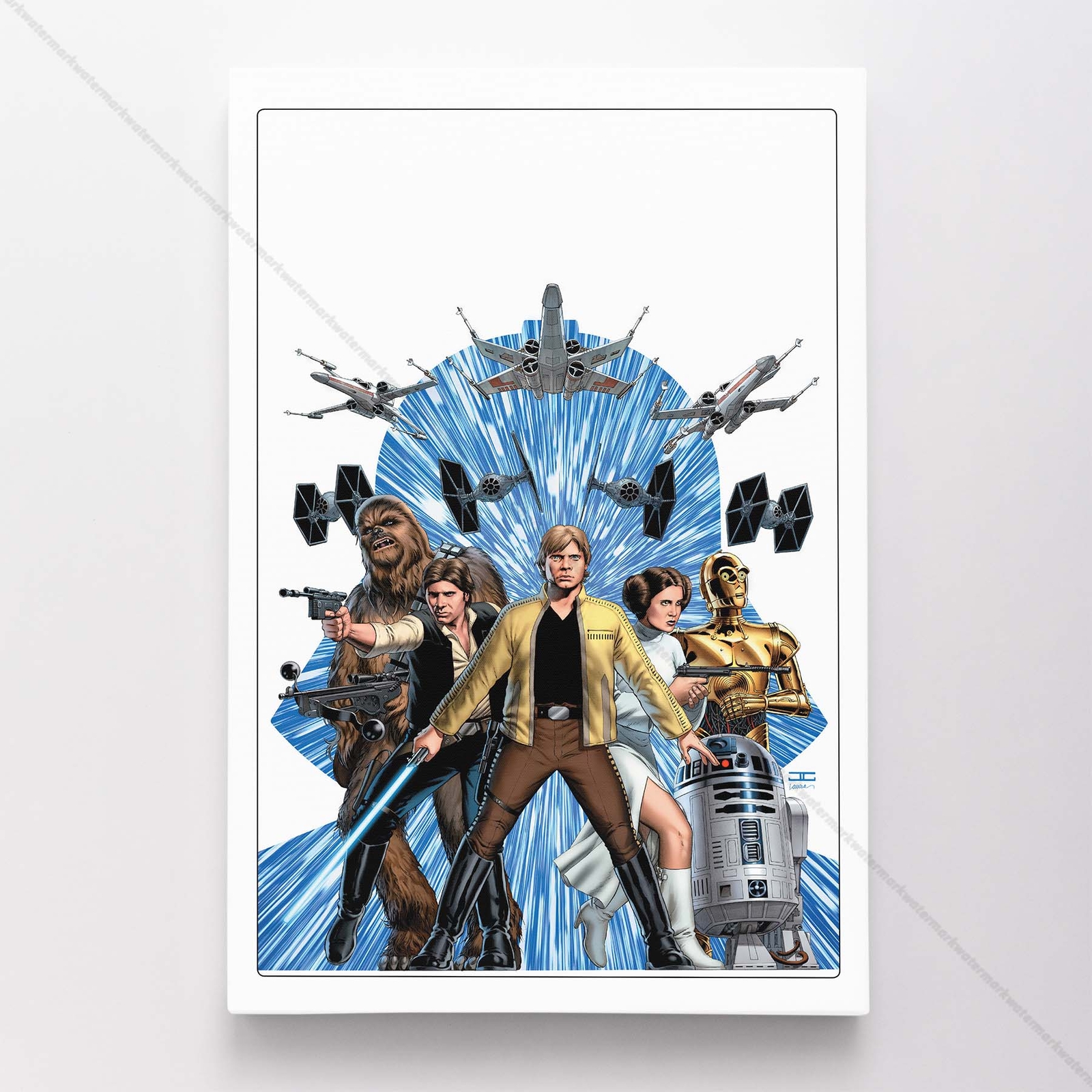 Star Wars Poster Canvas Movie Comic Art Print #88