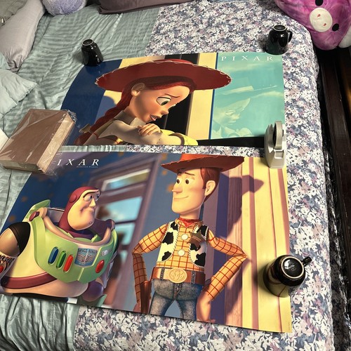 その他 PIXAR Toy Story Poster Figure Disney Pixar Toy Story Double-sided Lightbox Ready