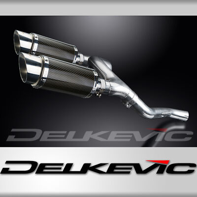 VFR800F用、DELKEVICマフラー Honda VFR800 V-Tec 02-09 Delkevic Slip On Mini 8
