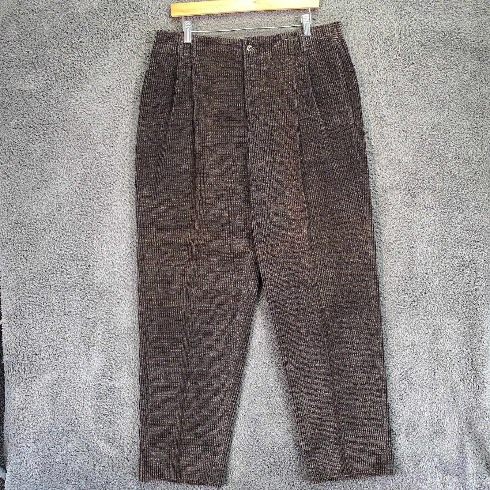 Vintage Zanella Corduroy Pants Mens 36x32 Italy Brown Vintage Zanella Corduroy Pants Mens 36x32 Italy Brown