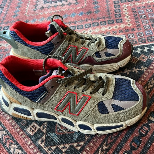 Salehe Bembury × New Balance ☆ YURT574 MS574YSB ‘Olive’ New Balance Salehe Bembury x 574 YURT 'Team Forest Green