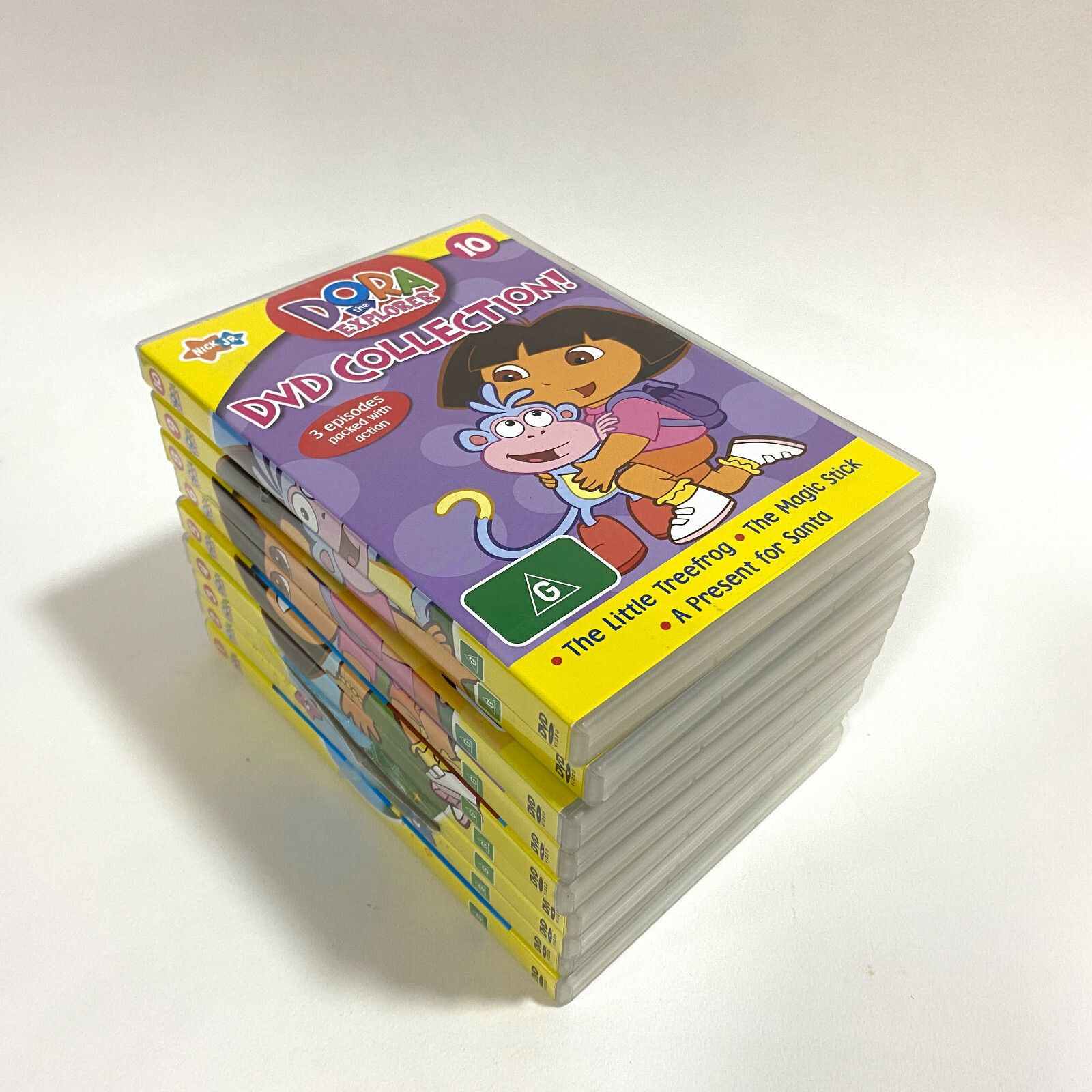DORA THE EXPLORER DVD Lot Bundle x 9 Nickelodeon Jr PAL
