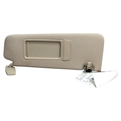 2011-2016 BMW 528i Right Passenger Side Sun Visor Illuminated Beige Vinyl OEM