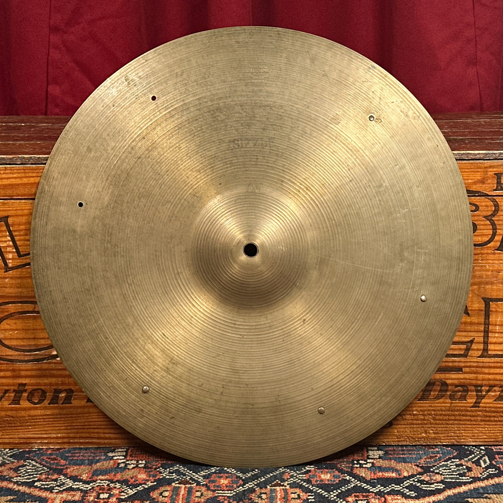 A zildjian 60s Aジルジャン 18 約1500g Vintage A zildjian 60s Aジルジャン 18 約1500g Vintage A zildjian 60s