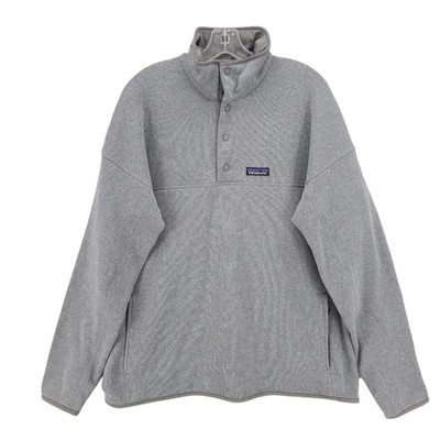 PATAGONIA Men's Lightweight Better Sweater Marsupial Heather Gray Size XL