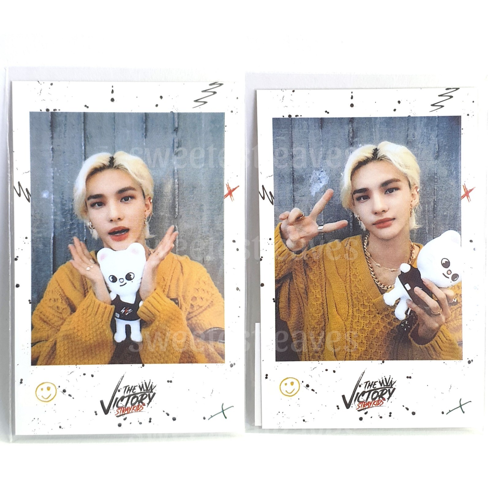 Stray Kids - StrayKids × SKZOO  VICTORYポラロイド　16枚セット STRAY KIDS X SKZOO 'THE VICTORY' SKZOO MD - 16. L HOLDER SET
