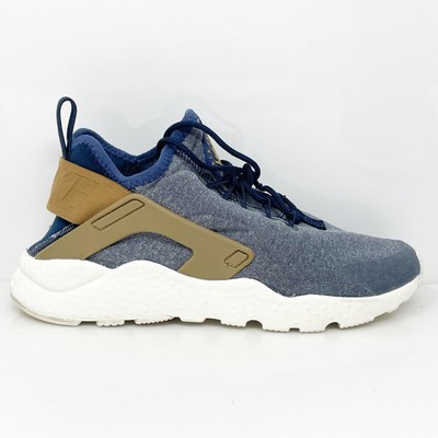 

Кроссовки Nike Womens Air Huarache RU SE 859516-400 синие кроссовки размер 6,5, Серый, Air Huarache Run Ultra SE
