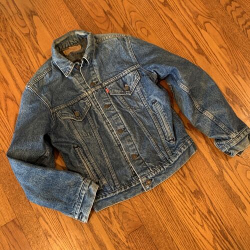 Vintage 90s USA Men's LEVI'S 70506 TRUCKER FLANNEL LINED Vintage 90s USA Men's LEVI'S 70506 TRUCKER FLANNEL LINED