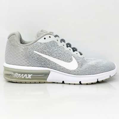 

Nike Womens Air Max Sequent 2 852465-007 Серые кроссовки для бега, размер 7, Серый, Air Max Sequent 2