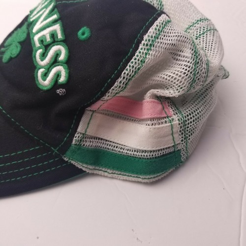 Guinness Beer Adjustable Snapback Hat Baseball Cap lucky 4 leaf clover