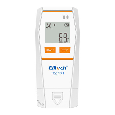 Elitech Tlog10H Digital Temperature Humidity Data Logger Reusable PDF Report USB