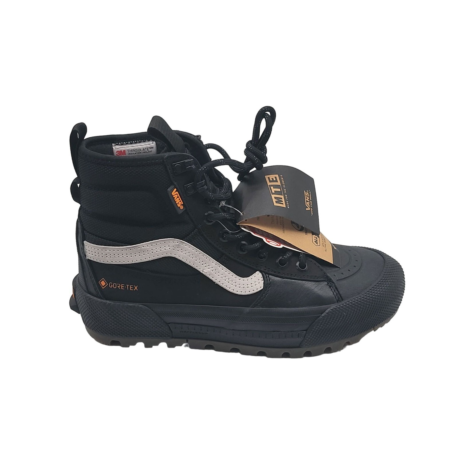 Vans Womens Gore-Tex Sk8-Hi MTE-3 Black Boot Size 7