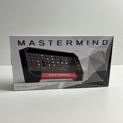 New In Box Mastermind Remastered Codemaker Codebreaker 2 Player Game