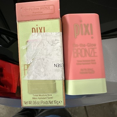 Pixi On The Glow Bronze Tinted Moisturizer Stick Bronzer, Warm Glow- 0.67oz NIB(
