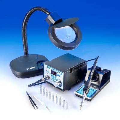 X-Tronic Model #4010 Esd Safe Soldering Iron Station - Complete Kit
