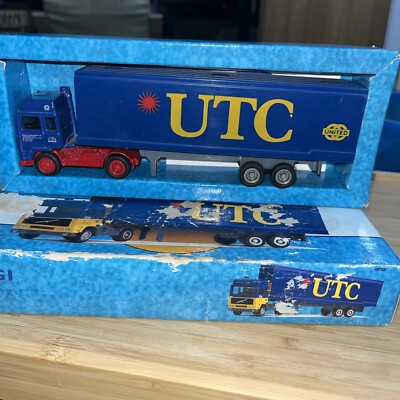 Corgi 98102; Volvo Globetrotter Box Trailer, UTC Transport VGC #15