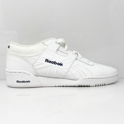 

Reebok Mens Workout Plus 72-64525 Белая повседневная обувь Кроссовки Размер 7, Белый, Workout Plus