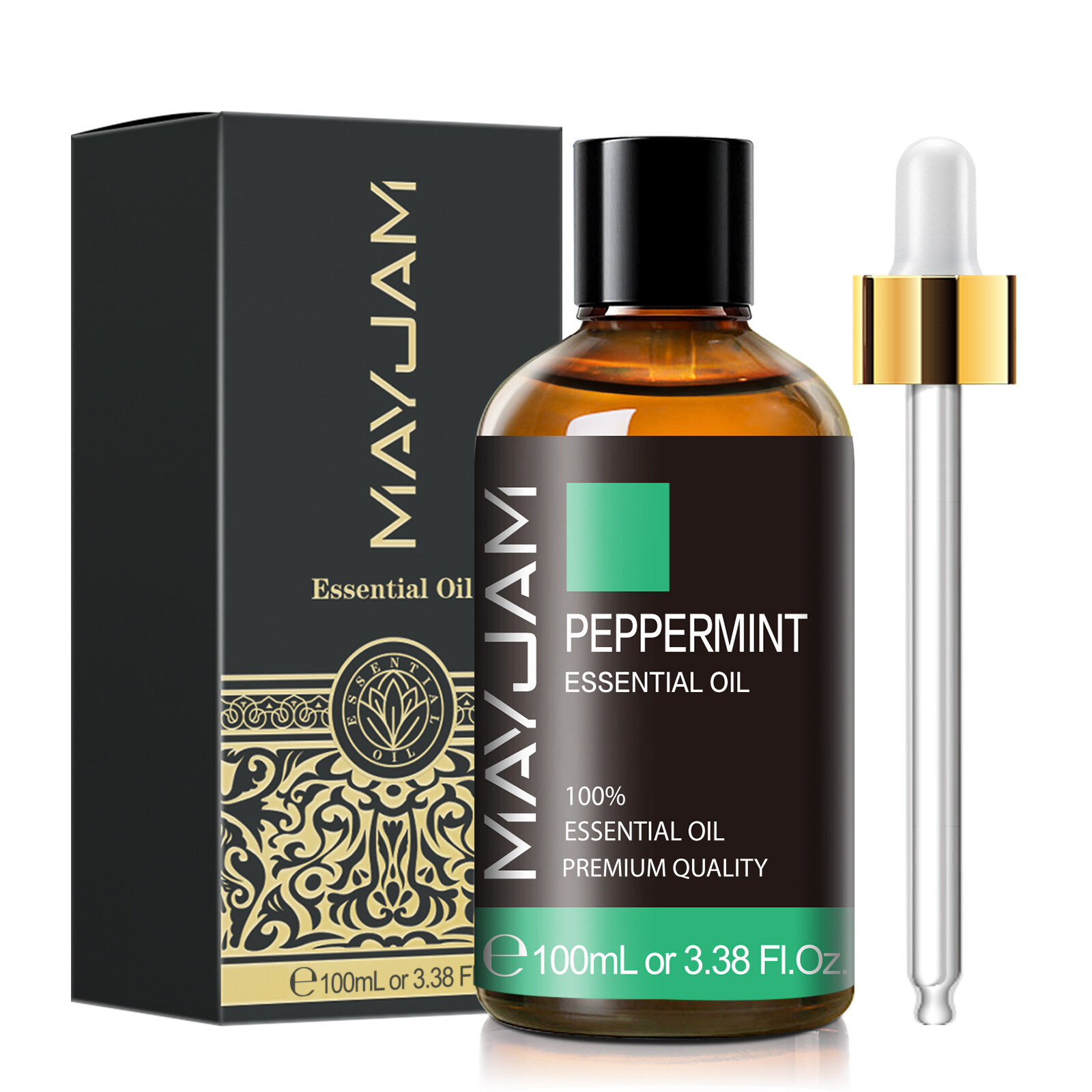 Peppermint Essential Oil 100% Pure Natural Diffuser Aromatherapy Skin Mint Oils