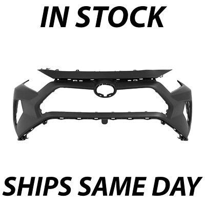 NEW Primered Front Bumper Cover for 2019-2024 Toyota RAV4 LE XLE Premium XSE