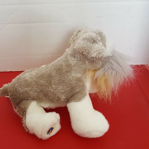 Ganz Webkinz Plush Dog Collectible Schnauzer HM 159 LOOKS GREAT No Code  EUC