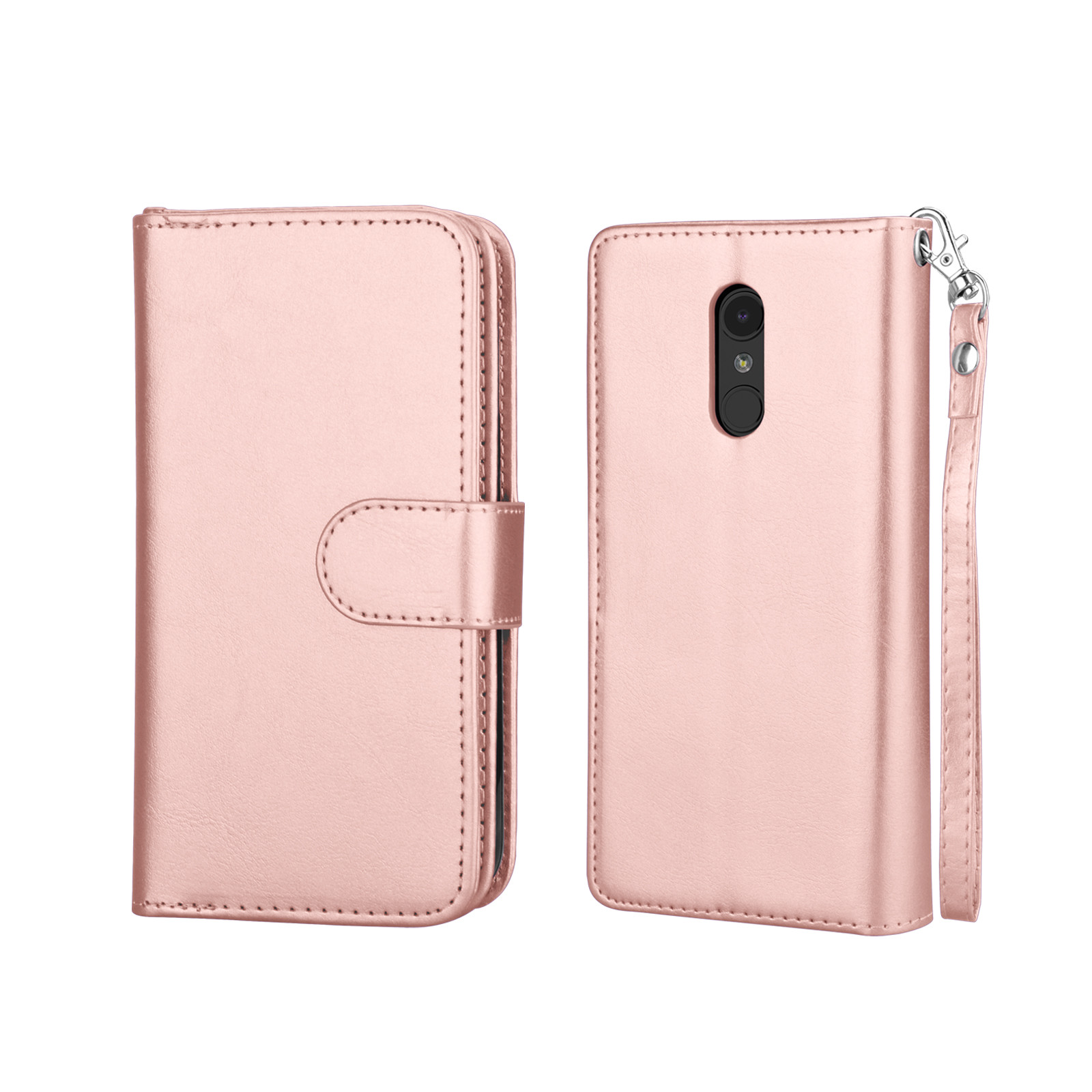 Amazon Com Njjex Lg Stylo 4 Case Lg Stylo 4 Wallet Case Lg Q Stylus Stylus 4 Stylo 4 Plus Case 9 Card Slots Pu Leather Id Credit Flip Cover Detachable Kickstand Magnetic Phone Case
