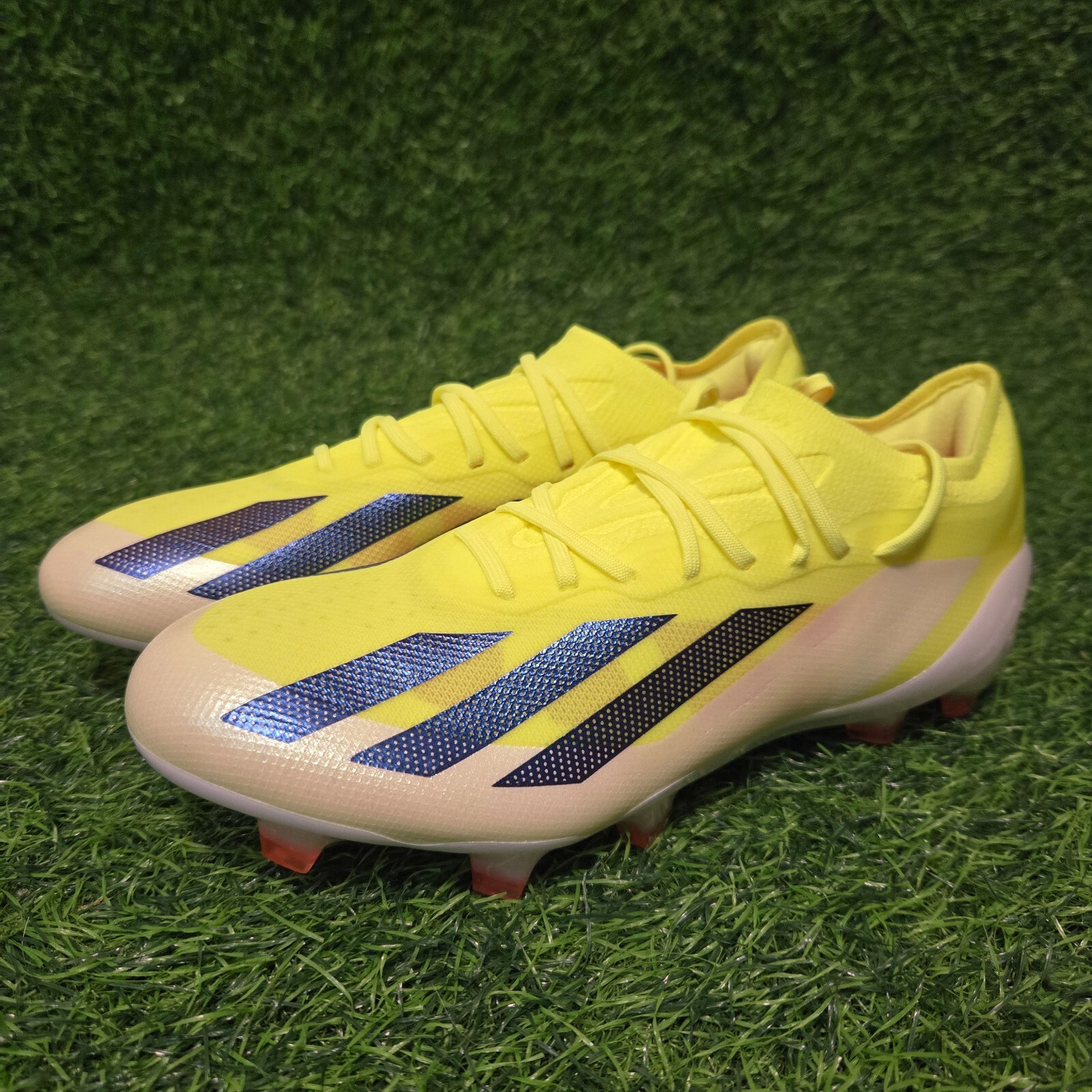 【新品】adidas IE2376 X CRAZYFAST ELITE FG Adidas X Crazyfast Elite FG Soccer Cleats Solar Yellow