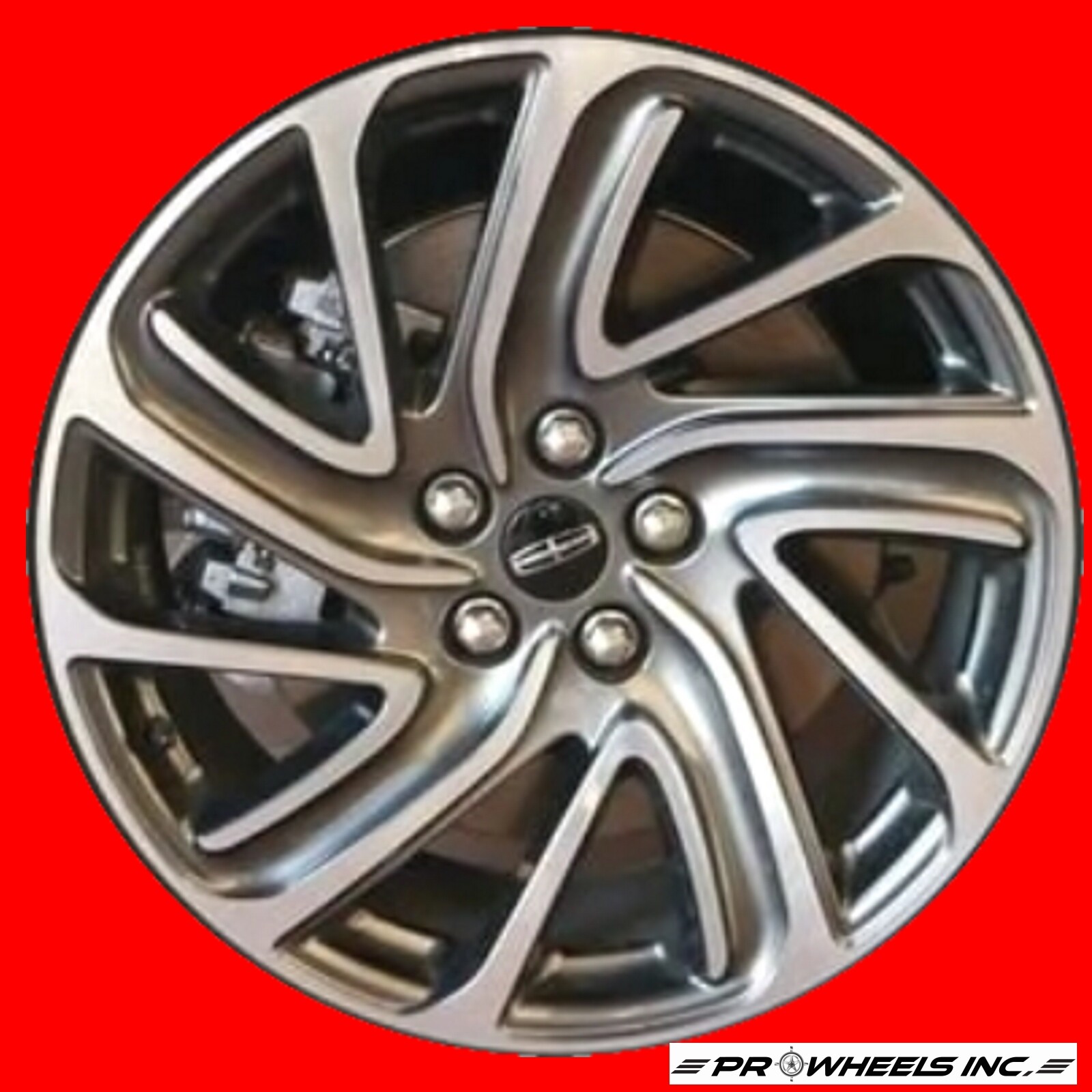 LINCOLN AVIATOR 2020-2022 MACHINED GREY 19X8 FACTORY ORIGINAL WHEEL RIM 10187