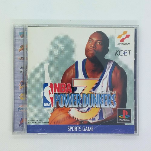 パワーダンカーズ NBA Power Dunkers 3 1998 Sony PlayStation PS1 Konami