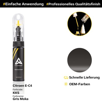 Lackstift für Citroen E-C4 - Gris Moka KKS