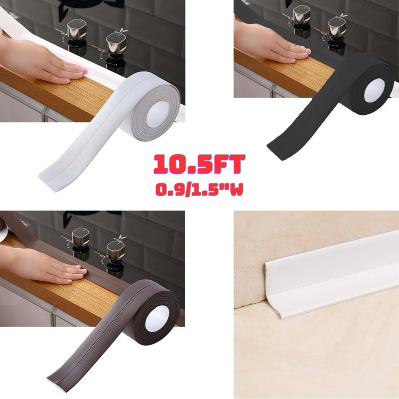 Caulk Sealing Strip Tape For Kitchen Wall Sink Toilet |