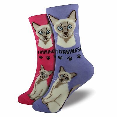 Tonkinese Cat Socks