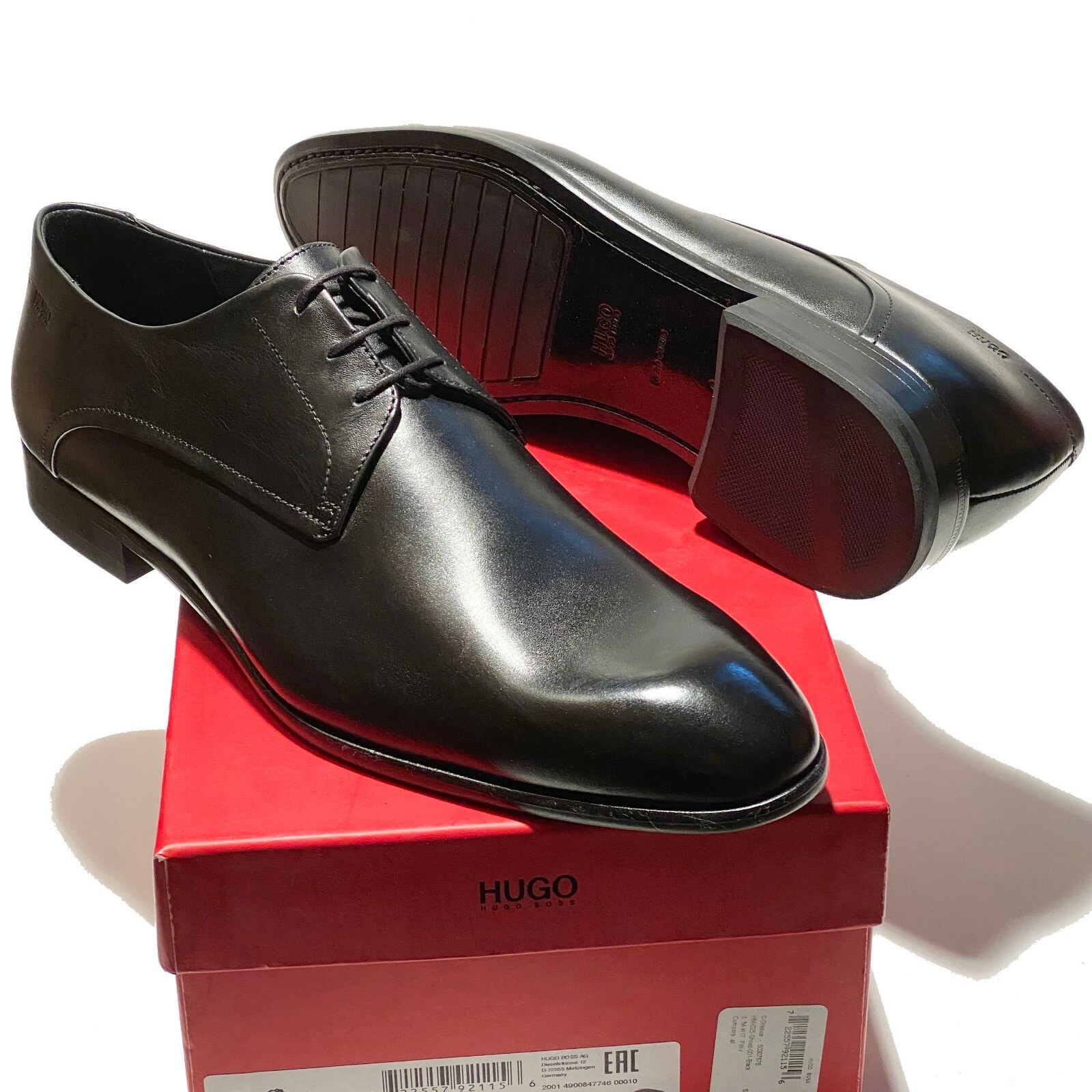 Dress Men's Shoes Derby Formal Casual 