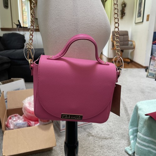 Steve Madden☆ 光沢エナメル・ジップ・クロスボディーバッグ $_57.JPG?set_id=880000500F
