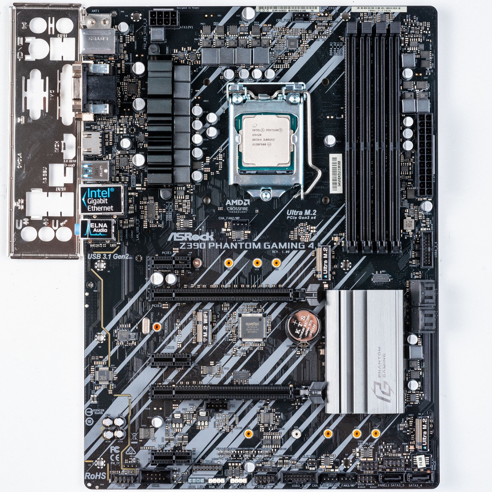ASRock Z390 PHANTOM GAMING 4　LGA1151 ASRock Z390 Phantom Gaming 4 LGA1151 ATX Motherboard DDR4