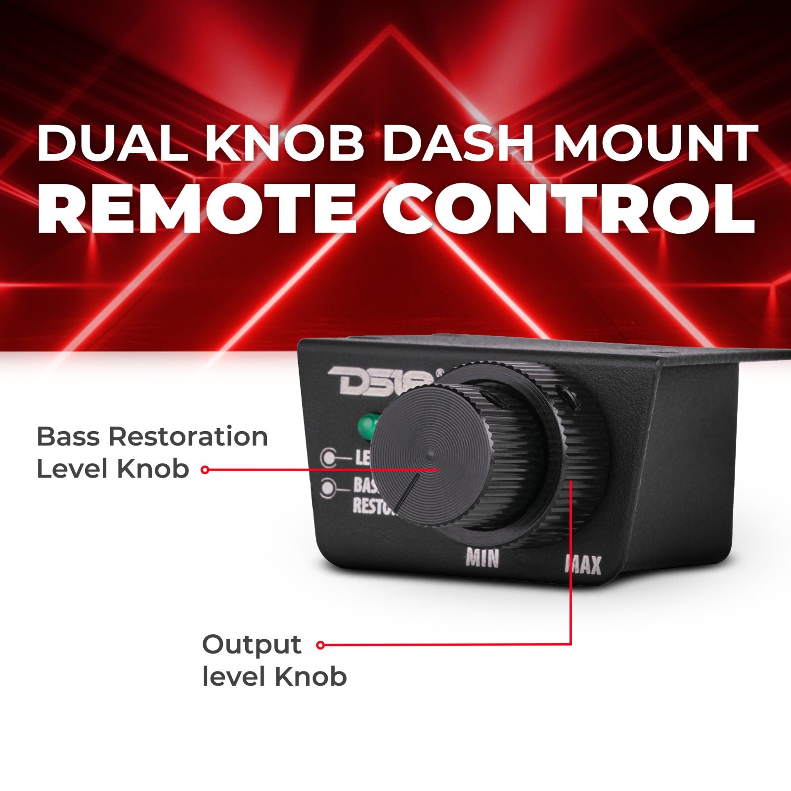 DS18 Digital Bass Processor With Hi to Low Signal Converter & Speaker Emulator