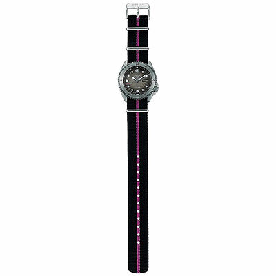 Pre-owned Seiko 5 Sports Naruto & Boruto Boruto Uzumaki Limited Edition Men Watch Srpf65k1