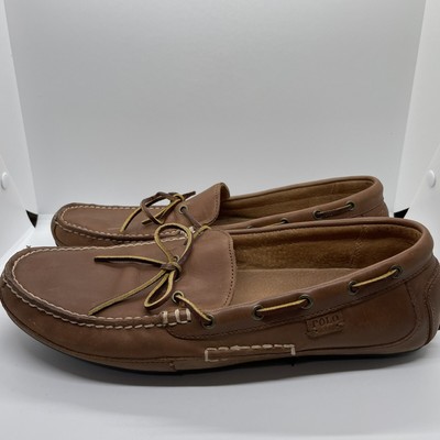 Polo Ralph Lauren Mens Leather Driving 