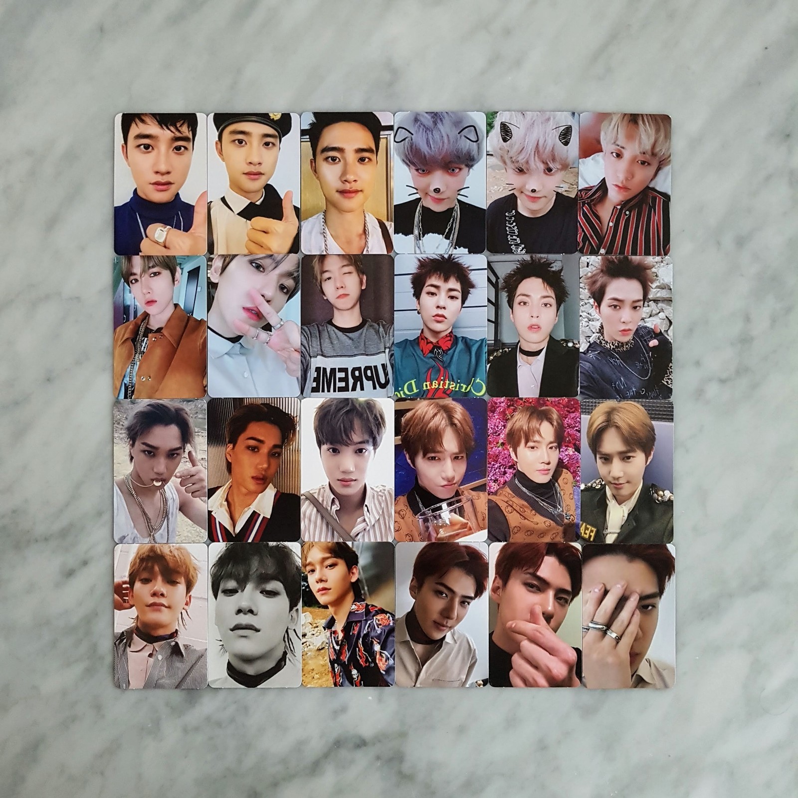 EXO 5th Album Don't Mess Up My Tempo Official Photocard EXO 5th Album Don't Mess Up My Tempo Official Photocard