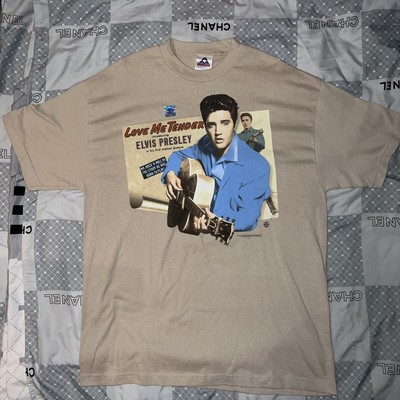 Vintage 90s Elvis Presley T-shirt Mens Size XL Love Me Tender 1998 EPE Movie Tee