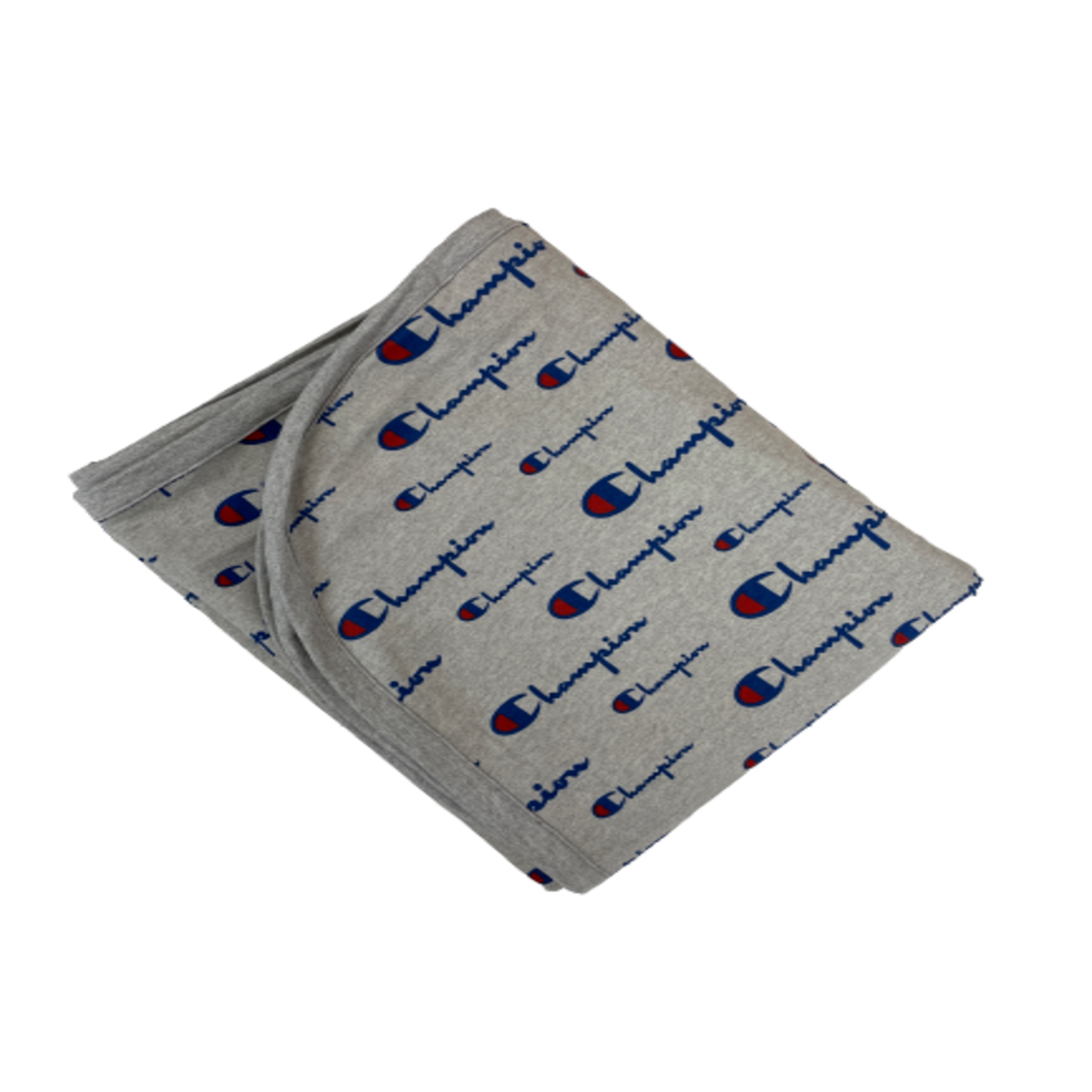 Champion LIFE Multi Scale Script Print Oxford Grey Blanket