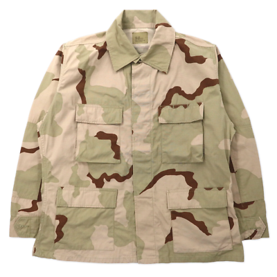 【再入荷】 BDU Army US 90s JACKET Dessert Beige L Jacket Military ジャケット・アウター