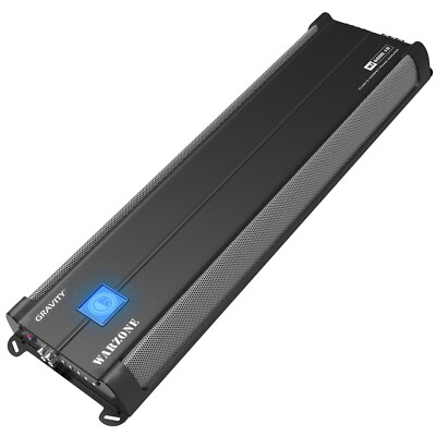 Gravity 6000W Class D 1 Ohm Stable car audio Subwoofer  Competition Amplifier