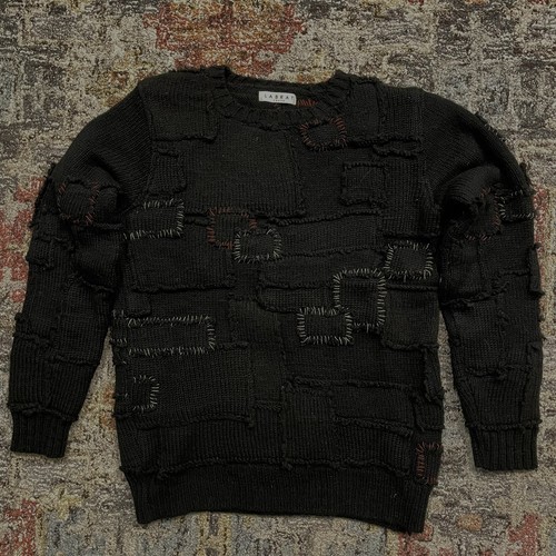 LabRat Tokyo Crust Punk Scab Knit Sweater size M wool LabRat Tokyo Crust Punk Scab Knit Sweater size M wool