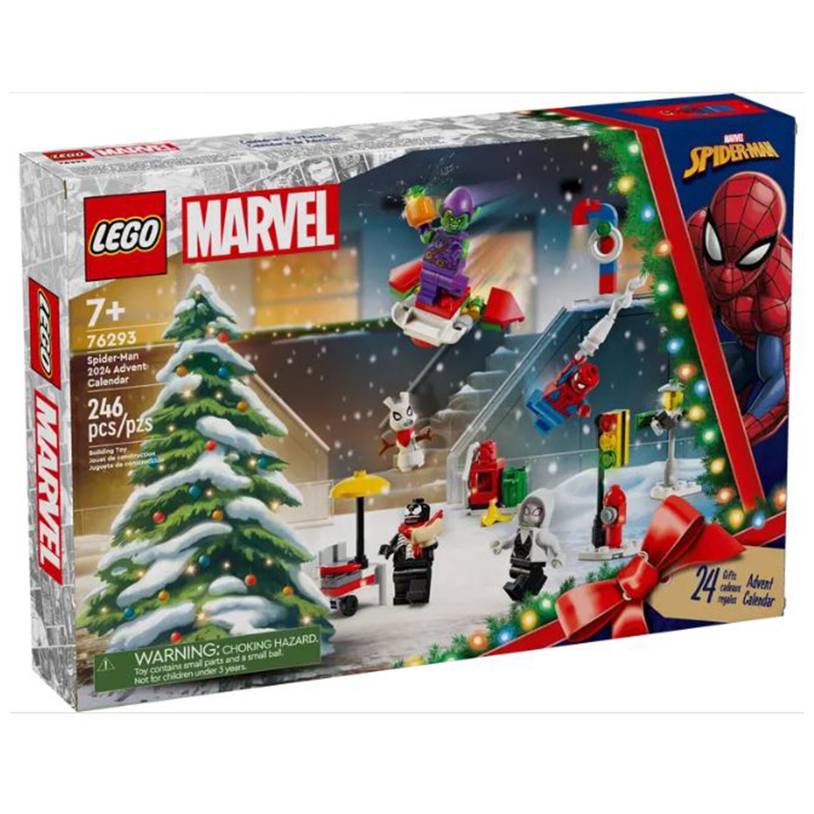 Рождественский календарь LEGO Marvel Spider-Man на 2024 год 76293 НОВЫЙ В НАЛИЧИИ