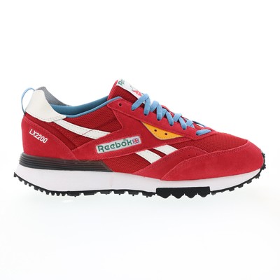 Reebok LX2200 GY9763 Мужские Красные Замшевые Кроссовки На Шнуровке Lifestyle Обувь